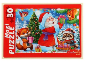 Пазлы МАКСИ  30 элементов "Время волшебства"