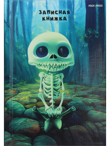 Блокнот А6 7БЦ  64л "Лесная прогулка" глянц.лам., лен