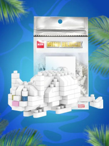 Конструктор пластм. Mini block "Персидская кошка" 155дет.