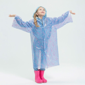 Дождевик 50*90 см на кнопках, 20мкм