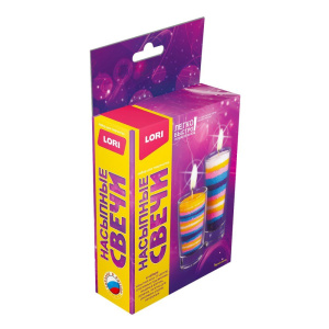 Набор Насыпные свечи "Яркий микс" 2шт