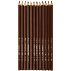 Карандаш "Сибирский Кедр", шестигранный, d=6,9мм, св. коричневый