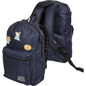 Рюкзак подростковый 40*29*17см deVENTE "Funny Cats", 1 отд, 1 пер.карм, вышивка, темно-синий