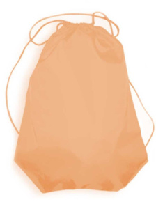 Мешок для обуви 1 отд, 460*380 "Однотонный, персиковый"