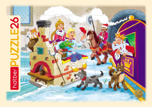 Пазл-рамка 300*200мм.  26 элементов "По щучьему велению"