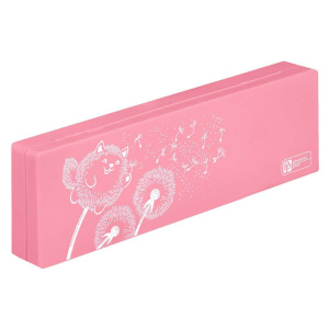 Пенал пластиковый (180*60*25) "Коты-одуваны"