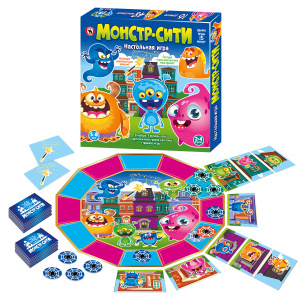 Игра настольная "Монстр-Сити" 5+