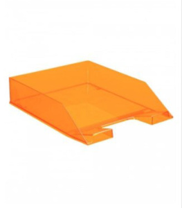 Лоток д\бумаг гориз. КАСКАД оранжевый МАНГО