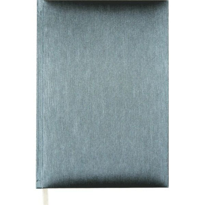 Ежедневник недат. А5 Attomex Regent 320 стр., черный металлиз., тв.обл, бумвинил, ляссе, 70г/м2