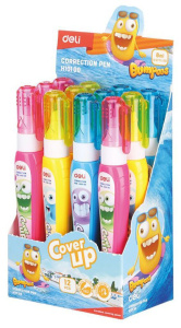 Корректирующий карандаш Deli. Cover UP,  8мл