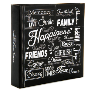 Фотоальбом 200 фото 10*15см Happiness