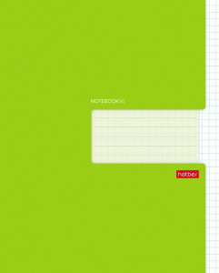 Тетрадь А5  96л кл. Hatber "ТЕТРАДЬ- Зеленая"