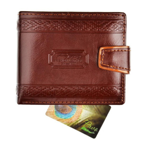 Портмоне мужское, искусств.кожа, 11,5х9,5х1см, 2 дизайна, 2 цвета