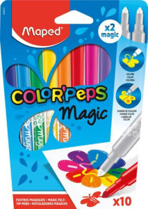 Фломастеры   10цв "Color peps magic", меняющие свой цвет