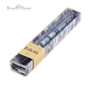 Ручка в футляре "Felicita. Фантазия" шарик., 0,7мм, металл., синие чернила