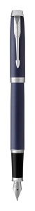 Parker IM Core Перьевая ручка  F321 Matte Blue CT F сталь нержавеющая