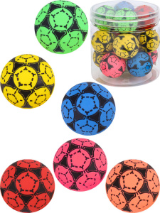 Мяч попрыгун  3,2см "Футбол" 15шт/уп
