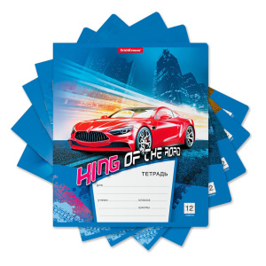 Тетрадь А5 12л кл. Erich Krause "Автосияние"
