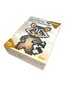 Конструктор 2D пластм. 550 дет. А5 "Енот"