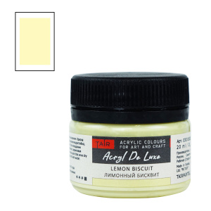 Краска акрил. "Акрил-Хобби" DeLux  20 мл, лимонный бисквит