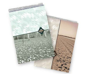 Блокнот А5  50л "Ассорти" гребень, линован.