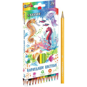 Карандаши цвет. 24цв "Cosmo"  2М