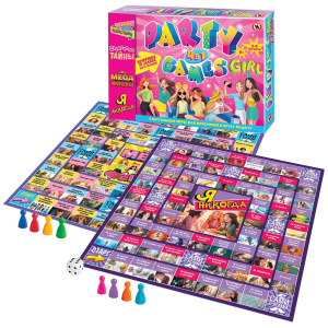 Игра настольная 4в1 "Party games. Girls" 9+
