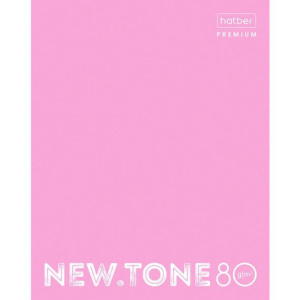 Тетрадь А5  80л кл. Hatber "NEWtone PASTEL Пион" глянц.лам.