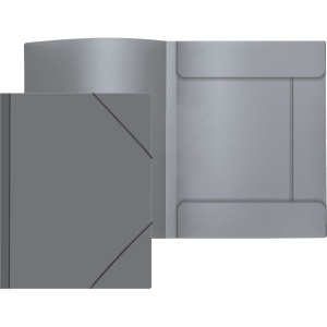 Папка на резинке А4 0,45мм deVENTE. Daily серая