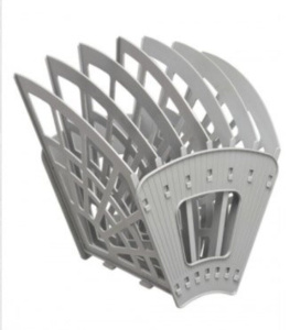 Лоток веер 7 секционный, серый, ЭКОНОМ