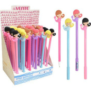 Ручка шар. deVENTE. Mermaid 0,7мм, синие чернила