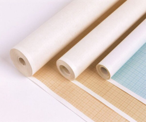 Миллиметровка, рулон 60гр. 640х20, оранжевая сетка