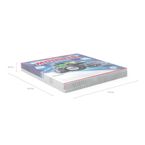 Тетрадь А5 18л кл.  "Monster Car"