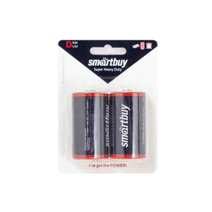 Батарейка R-20 Smartbuy, блистер