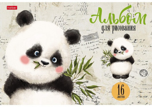 Альбом А4 16л скоба "Зоозаврики"  пл. 100 гр/м