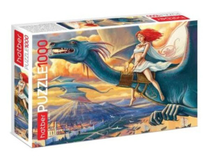 Пазлы 1000 элементов  680*480мм. "Королева драконов"
