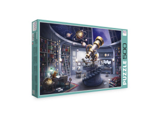 Пазлы  500 элементов  325*475мм.  "Комната астронома"