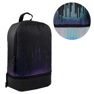 Рюкзак подростковый 43*31*16см Феникс+ "Матрица" полиэстер, иск.кожа,