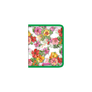 Папка д/тетрад. А5 (245*200*10) 1отд. молния вокруг, пластик "Tropical Mood"