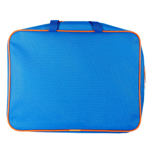 Папка А4 тканевая, с ручками на молнии широкая ВАСИЛЁК