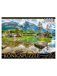 Пазлы 1000 элементов  685*480мм. "Германия. Озеро Хинтерзее"