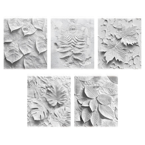 Тетрадь А5 48л кл. Hatber "Дыхание вечности" тисн., 5 диз.в блоке