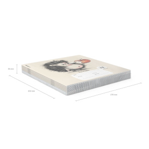 Тетрадь А5 18л кл. Erich Krause "Очаровашки" MIX-PACK