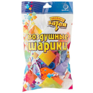 Шар с рисунком 12"  С Днем рождения  Сладкий Праздник 25шт/уп