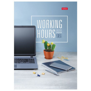 Тетрадь А4  96л кл. скрепка "Время Управлять"