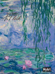 Скетчбук А6  80л., сшивка, 100гр/м2 "MyArt. Pocket ArtBook. Клод Моне. Кувшинки" тв.обл.