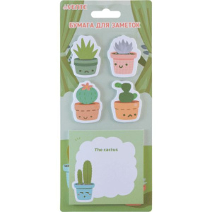 Набор с липким краем "deVENTE. The Cactus" 45x45 мм и 80x80 мм, 5x20 л.