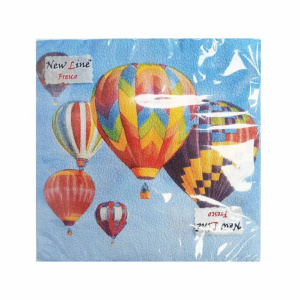 Салфетка "Праздничные шары" 33*33см, 20 шт., 2-х слойная