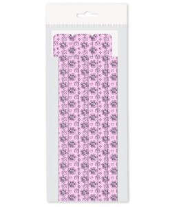 Закладки-ляссе самоклеящаяся А4 "Лапки", 6 шт.