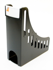 Накопитель д\бумаг верт. Уни- 100 100мм черный